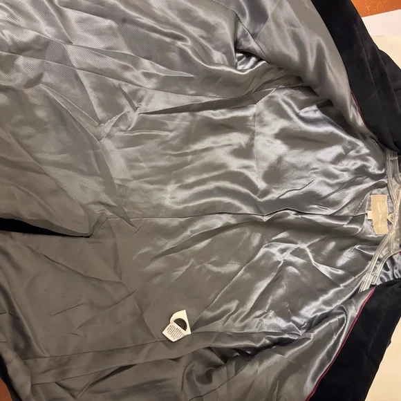 Banana Republic Crushed Velvet Black Blazer Tailored Fit Professional - Picture 8 of 10